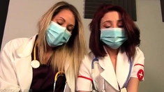 You Get Examined _ Jerked Off By Dr Nikki Brooks _ Nurse